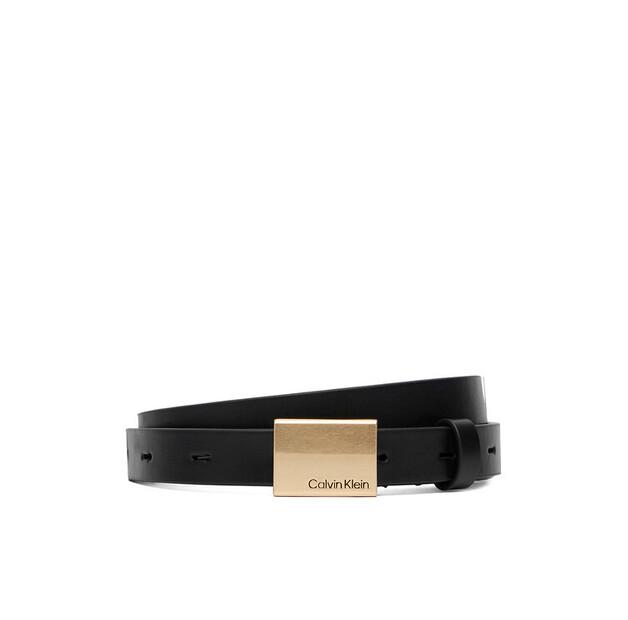 Calvin Klein Titlecase Plaque Belt 20Mm