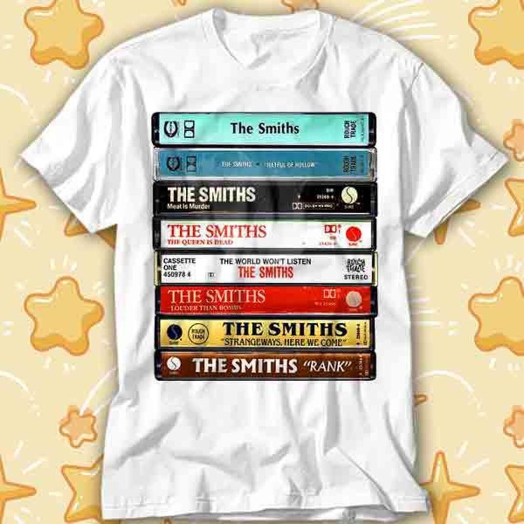 The Smiths Tee Music Album Cover Cassette Retro T-Shirt 600