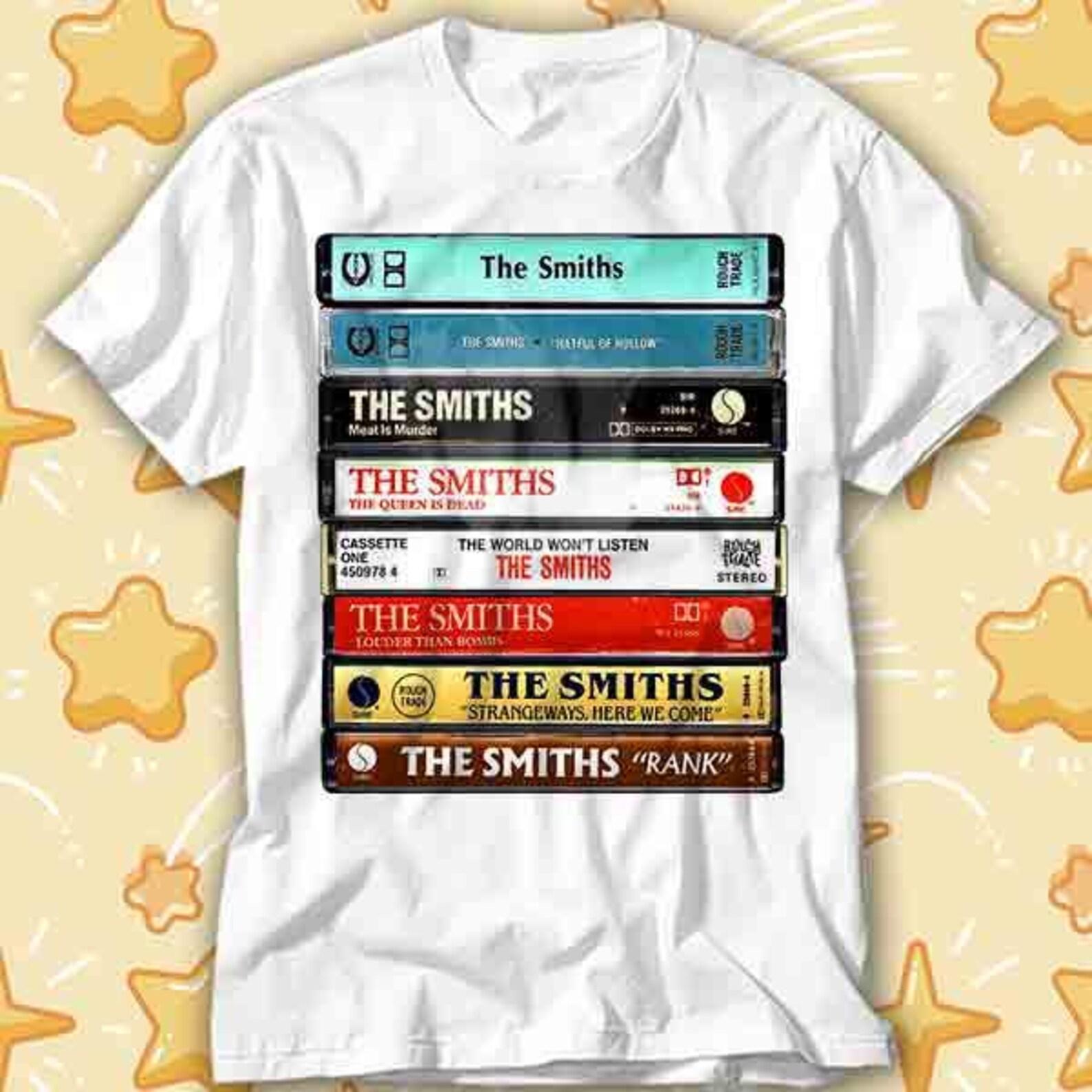 The Smiths Tee Music Album Cover Cassette Retro T-Shirt 600 4XL