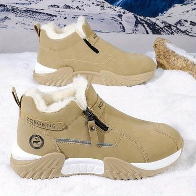 Bequeme und warme trendige Herren-Modeschneeboots