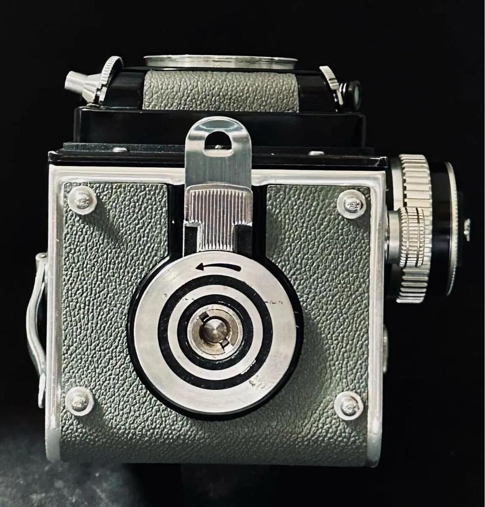 Rollei Rolleiflex T Typ1 Šedý TLR Fotoaparát Carl Zeiss Tessar 75mm f3.5