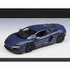 WELLY 1/24 Lamborghini Temerario Alloy Scale Car Model Diecast Metal Static Collection Children Birthday Toy Car Vehicles Gifts