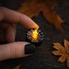 Halloween Electronic Candle Lights for Festival Party Decor, Warm Flickering