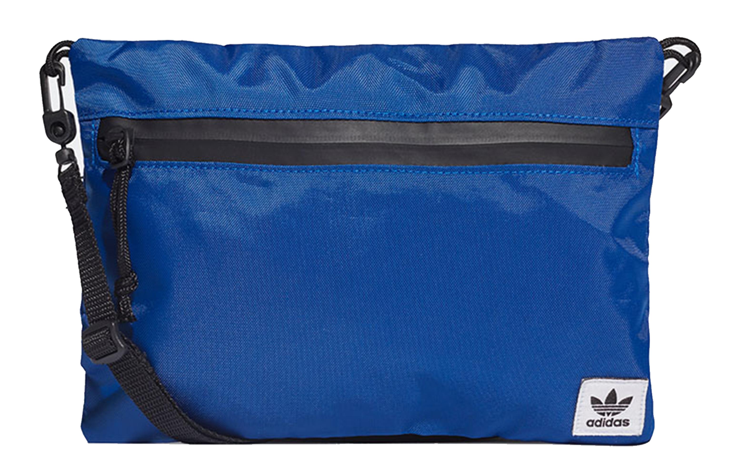Adidas Originals Trefoil Polyester Crossbody Bag, Shoulder Bag Regular Unisex Blue ED8039