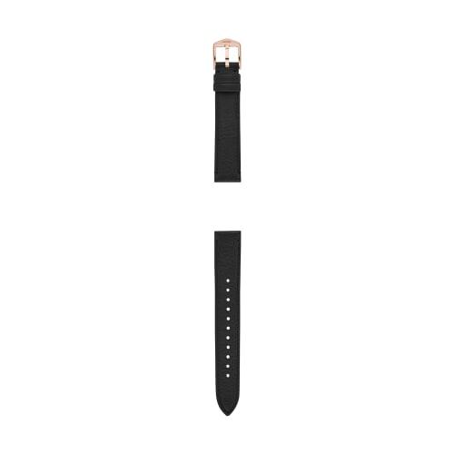 Fossil Women's 16mm Black Eco-Leather Watch Band, S161097