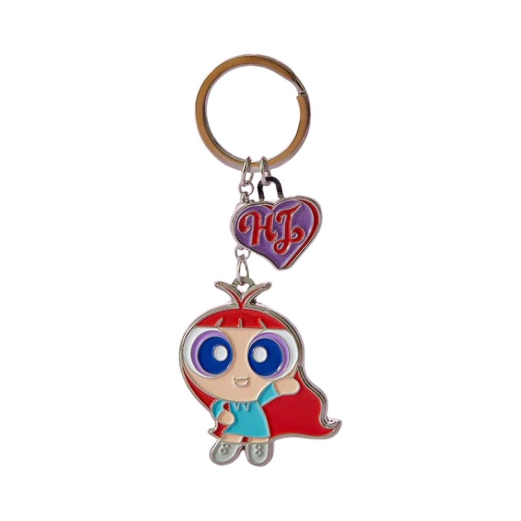 NewJeans X The Power Puff Girls Metal Keyring Hyein
