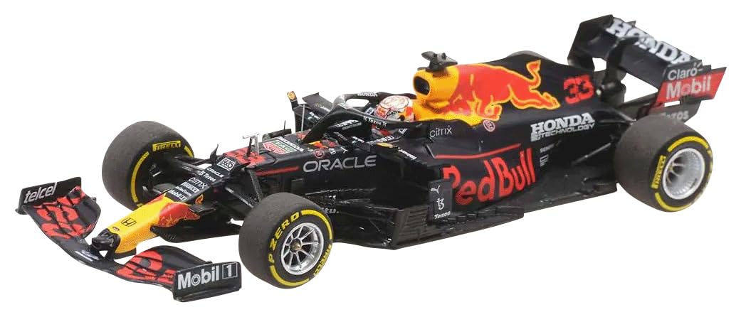 

Minichamps RB Honda RB16B Verstappen Mexico GP2021 Winner Finished Product 1/43