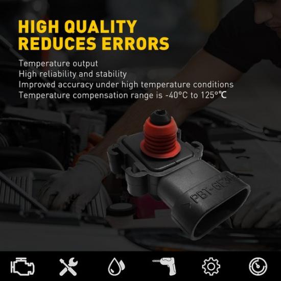 1/2Set MAP Manifold Sensor Pressure Absolute For Chevrolet Buick GMC Cadillac 11