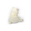 Shinada Global Mochi Series Mochikuma White (M) 14 X 14 X 22cm Plush Toy Bear Animal MOKW-0230W