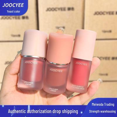 Joocyee Yeast Velvet Mist Multi-Use Cream: Lip Glaze & Face Blush, 4g