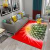 3D Cartoon Cactus Carpet for Kitchen Anti-slip Mat Gift Modern Living Room Balcony Bedroom Bathroom Carpet Door Hallway Area Mat