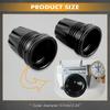 For 2.5" FOX Rear Shock Nitrogen Reservoir End Cap Lid for Polaris Yamaha CanAm Arctic Cat Honda Talon 1000X-4 Non-Live Valve