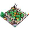 Farm Animals, Plants, Chicken Nests, Minifigures, Accessories Scenes, Small Particles Spliced Building Blocks, Toy Bags