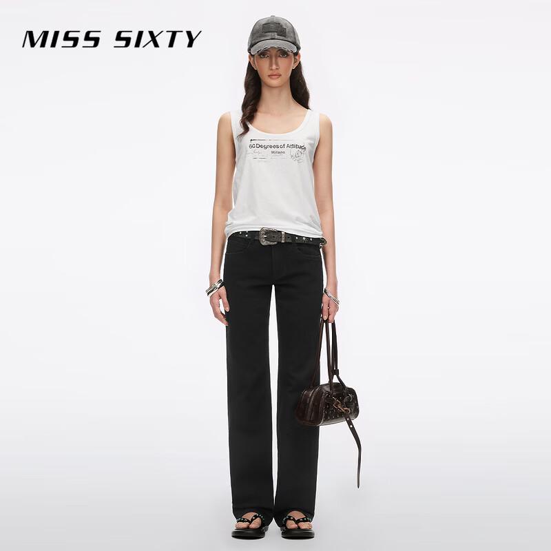 MISS SIXTY Women's Low-Rise Straight Leg Jeans