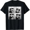 Leopard Face Wearing Sunglasses Funny Animal Leopard Graphic T-Shirt