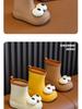 New Hot-Selling Cute Big Eyes Rain Boots for Children - Waterproof, One-Piece Design for All Seasons
