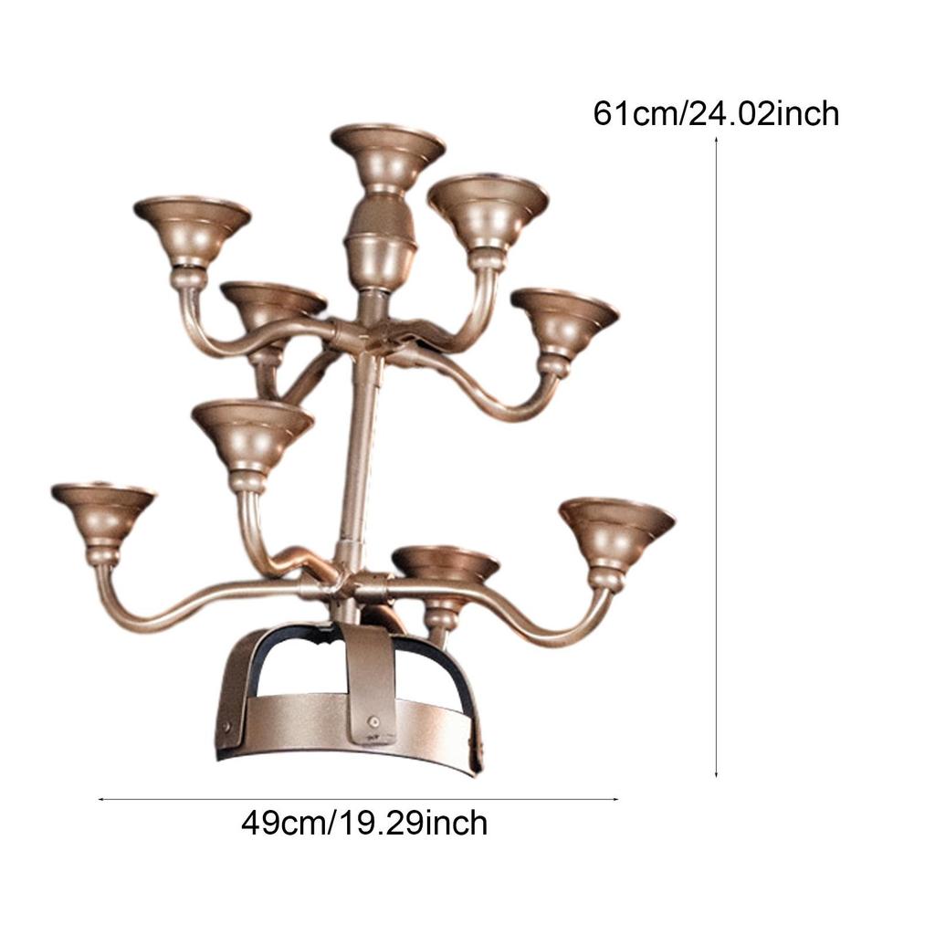 Belly Dance Candle Holder Accessory Professional Elegant Premium Candlestick Lightweight