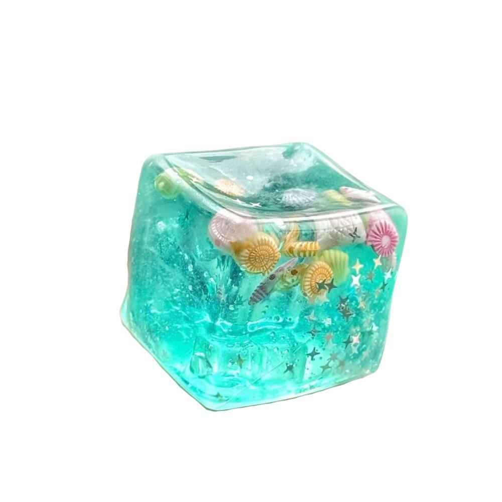 Cartoon Design Squishy Stress Balls Star Shell Blue Slow Rise Squishy Toys  Adults