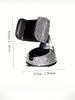 Luxury Rhinestone-Embedded Car Phone Holder - Multi-Functional Rotating Suction Cup Holder, Fits Various Vehicles