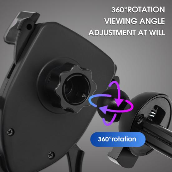Car Phone Holder Telescopic 360 Degree Rotation Suction Cup Mount Car Dashboard Mobile Phone Stand GPS Bracket for Vehicle