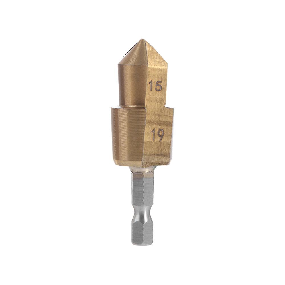 PPR Water Pipe Fitting Reamer Hole Opening Heavy Duty Pipe Reaming Drill Bits Powerful Punching Conduit Reamer Plastic PPR PVC