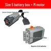 Carregando Motor ML para LEGO MOC Power Functions, Compatível com Conjunto Caixa de Bateria 8883, Motor Elétrico Não. 5 Blocos de Construção 9686.