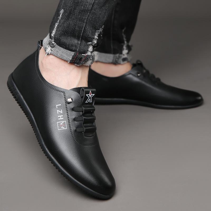 Men s British Style Casual Loafers: Soft Sole, Slip-on, Non-slip Flat Heel 41