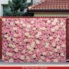 1Pcs Modern Minimalist Pink Rose Decoration Background Backdrop Decorations For Photo Studio Photo Booth Party