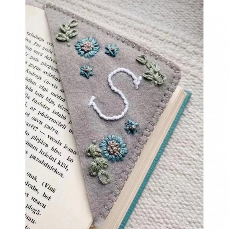 Seasonal Embroidery Bookmarks DIY Cross Stitch Home Decor Craft