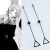 Man Sawatari Chainsaw Cosplay Props Earrings Ear Pendants Jewelry Fans Gift
