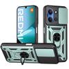 Custodia con protezione fotocamera scorrevole per Redmi 15C Global Custodia con anello di supporto Armor Copri telefono per Redmi 15C 4G Capa