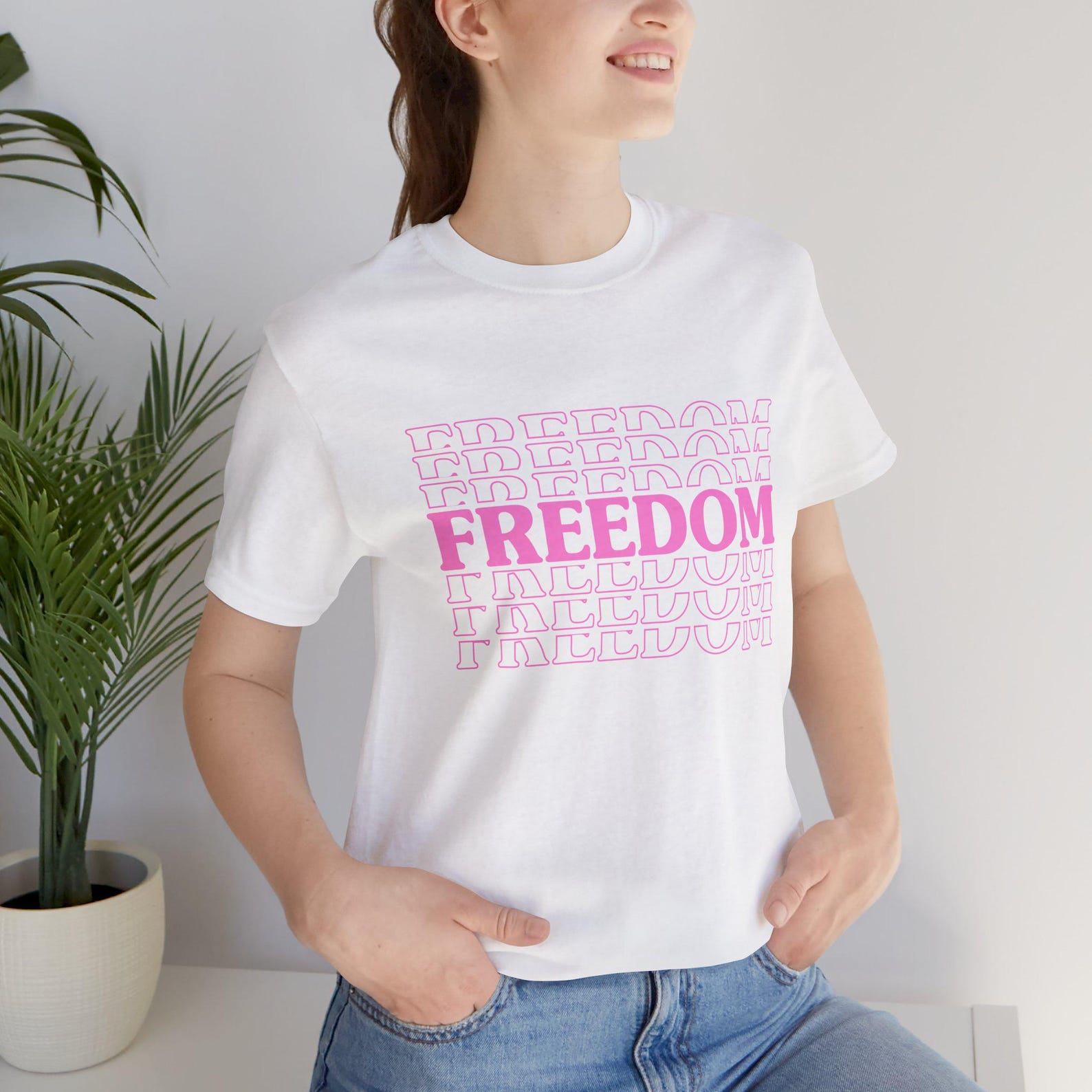 Freedom Unisex Tee, Patriotic Shirt, Independence Day Top, Liberty T-Shirt, USA Gift, Americana Clothing 3XL