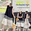 Girls' Korean Style Sleeveless Lace Dress - Summer Patchwork Princess Skirt for Older Children