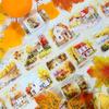 70mm*200cm Vintage Autumn Tree House Landscape PET Tape Creative DIY Journal Material Collage Scrapbooking Stationery