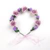 Rose Flower Wreath Headdress for Travel, Vacation, Bride & Bridesmaid