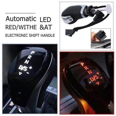 White LED Gear Shift Head For CC Jetta Golf MK6 MK7 Tiguan Passat Sagitar Electronic Shift Handle Replacement Parts-A