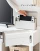 Miyatake Seisakusho TEER Game Console Case (GC-2500M, Greige) - Fits the Switch with Its Charging Stand
