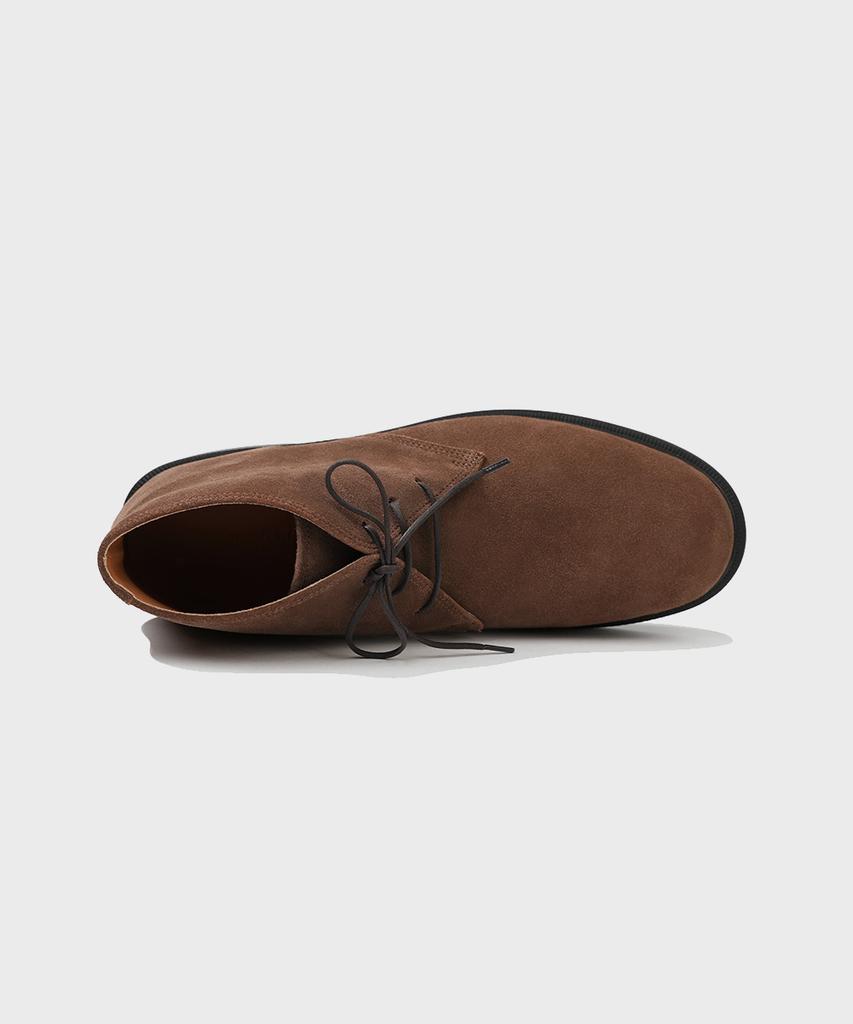 Firenze Atelier [Second.A] Basic Round Toe Chukka Boots 2Ndf4900Bs [Brown]