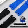 Cinturino in silicone da 22 mm Per Swatch SVG cinturino meccanico svg 403 402 402 407 409 SVGB400 Accessori cinturino da polso in gomma morbida da uomo