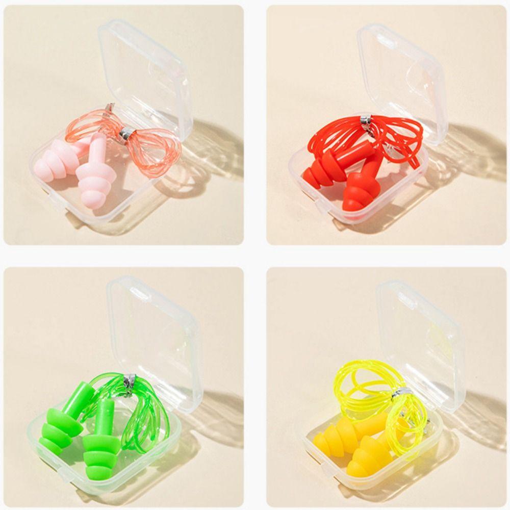 Corded Ear Plug Protector Anti Lost Anti-noise Hearing Protection Noise Reduction  Work