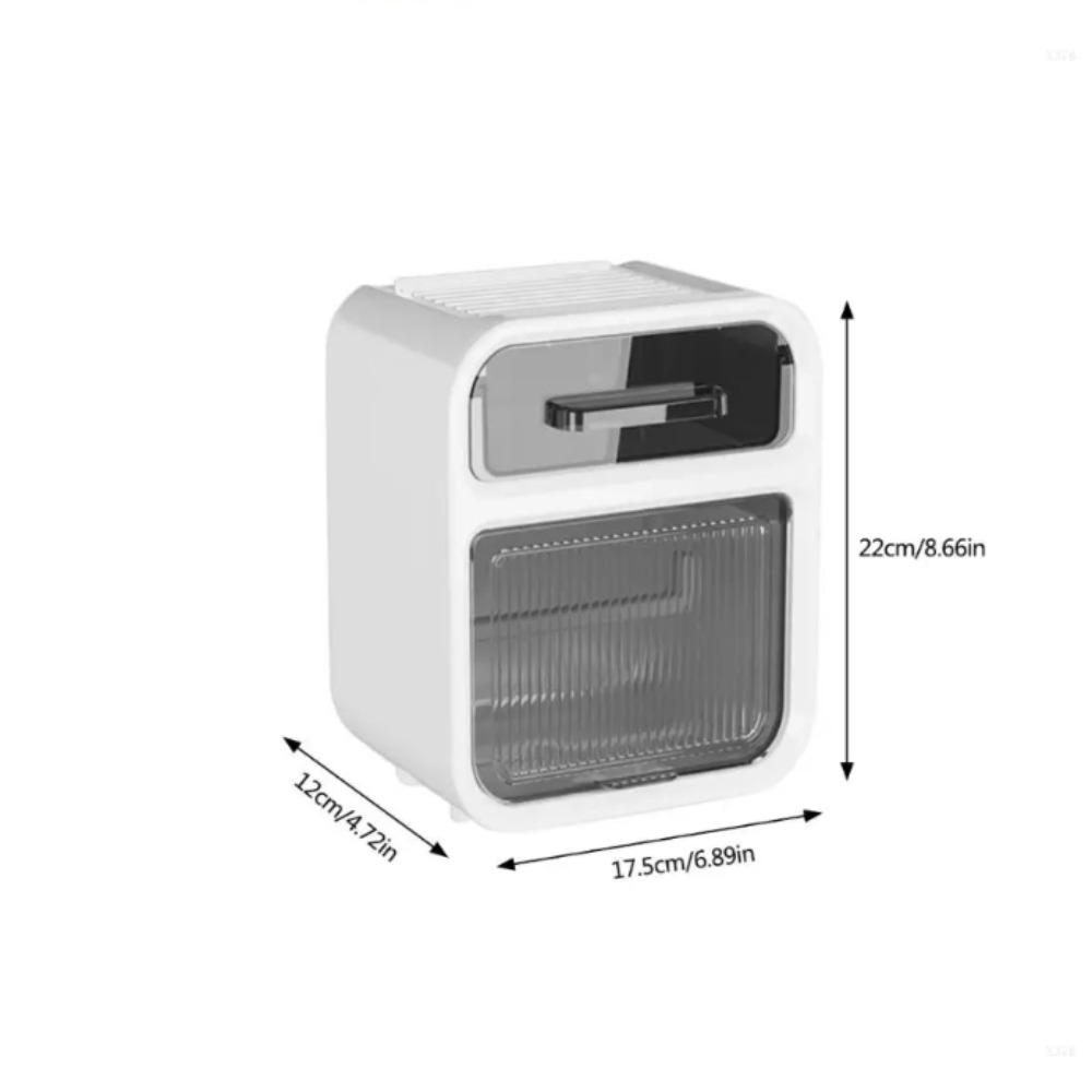 Sanitary Pad Storage Waterproof Tissue Dispenser Bathroom Paper Towel Box  Home Organization