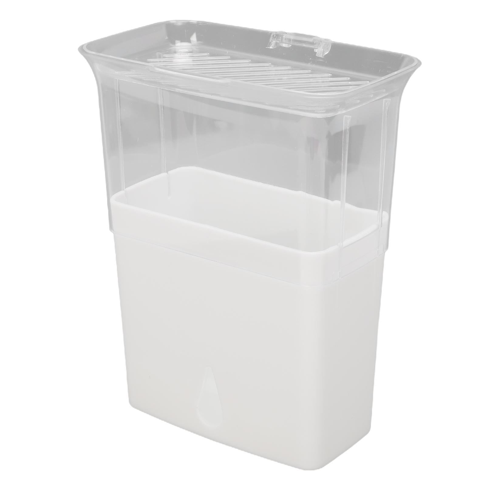 Cilantro Keeper for Refrigerator Mint Storage Container Leakproof Prolonging Freshness for Parsley Thyme Basil