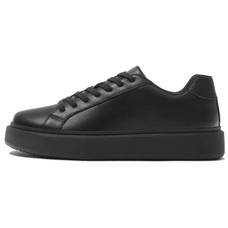 Zara Fashion Simple Low-Top Sneakers Men Sneakers Black 12274320-35