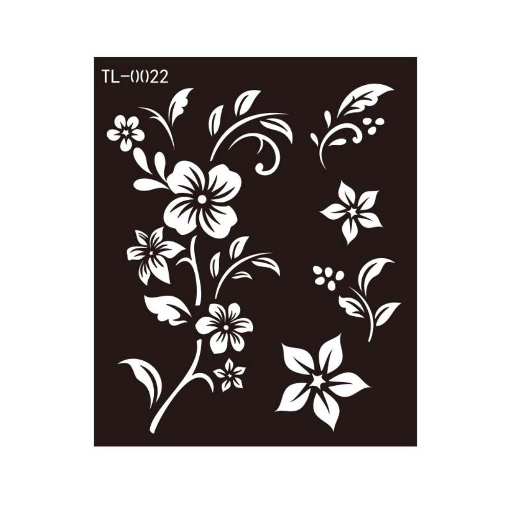 Fake Tattoo Decals Henna Tattoo Template Mehndi Stickers Body Art Sticker Temporary Tattoo Girls