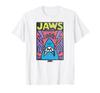 Jaws Neon Poster T-Shirt Unisex Tops TEES