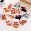 Christmas Cartoon Funny Hairpin Elk Animal Clip Holiday Headgear Sweet Cute Baby Hair Accessories