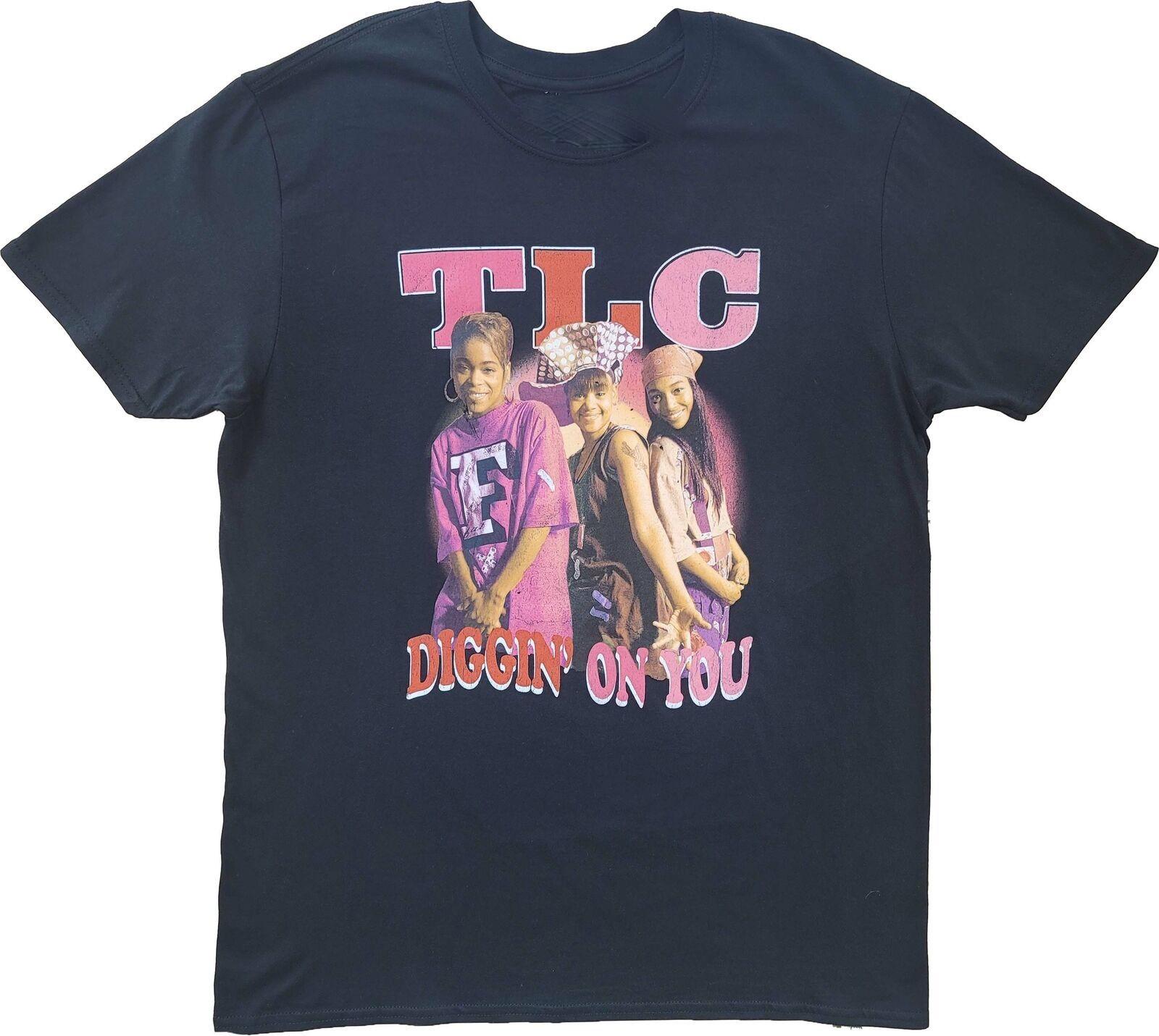 Vintage TLC Diggin On You Heavy Cotton Black S-234XL Unisex Shirt MC753 Unisex T-Shirt XXXXL