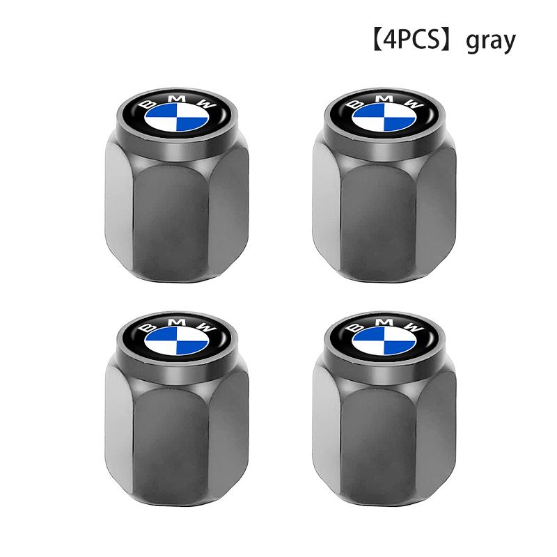 4pcs Car Wheel Valve Cap Dust Protection Cover Theftproof Stem For BMW M Sport M2 M3 M4 M5 M6 E46 E90 E60 F10 F20 E87 X3 X6