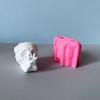 Food Grade Heat Resistant Silicone Mold For Artistic Soap Candle Chocolate Sculptures Skull Snail Theme Crafting