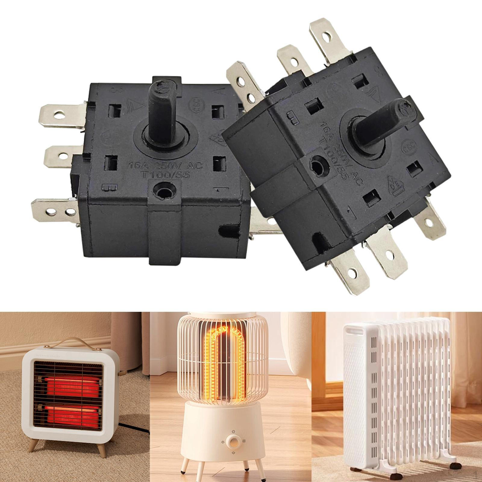 

2 шт. Перемикач швидкості вентилятора, Запчастини для перемикача водяного охолоджувача для приміщень та вулиці 6 Foot